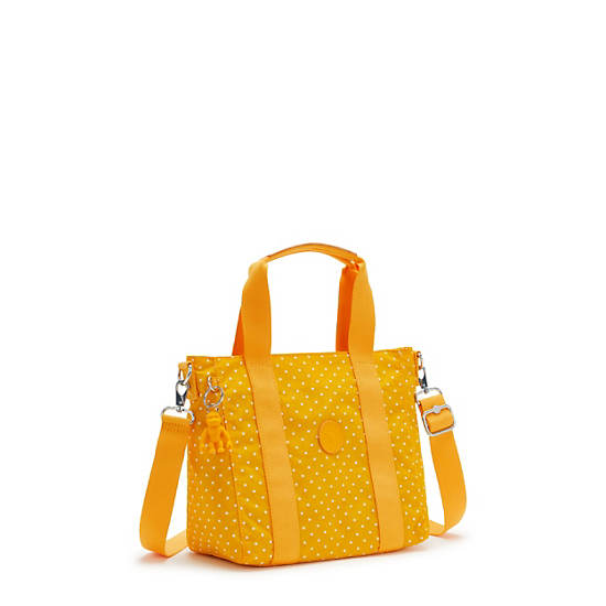 Torby Tote Kipling Asseni Mini Printed Żółte | PL 1752FD